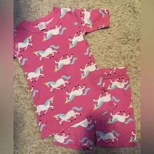 Hanna Andersson Unicorn Short John Pajamas